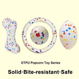 Yıkılmaz ETPU köpek oyuncak top sert agresif Pet Chew oyuncaklar büyük köpekler için dayanıklı köpek oyuncak - Product Image 2