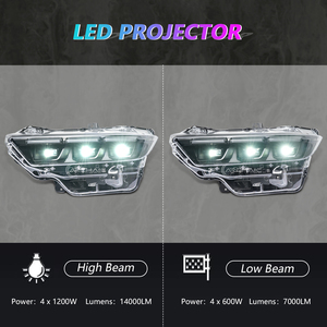 2024 + pour Ford <span class=keywords><strong>Mustang</strong></span> phares LED conception archaïque <span class=keywords><strong>match</strong></span> d'usine OE clignotant séquentiel 12V lampes frontales noires couleur 6000k - Product Image 6