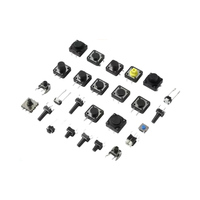 Interrupteur Tactile 12x12mm 4 Broches Momentané Micro-Poussoir DIP à Montage Traversant pour PCB, Appareils Domestiques et Contrôle Industriel