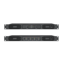 OEM EIF ET2350/4350 1U Raf Tipi 2/4 Kanal 350W 4 Ohm Profesyonel Dijital Güç Amplifikatörü, Sahne Kullanımı için Metal Gövdeli