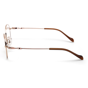 Nhà Máy Cổ Phiếu Thiết Kế Kính Khung Đầy Đủ Rim Titan Phụ Nữ Thời Trang Kính Khung - Product Image 3