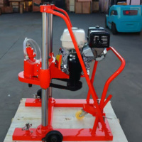 Machine de forage de carottage à moteur essence pour asphalte, béton, routes et trous de sondage, pour la pose de clous routiers