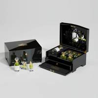 Coffret cadeau de parfum avec un nouveau style de boîte en bois pour l'emballage de parfum