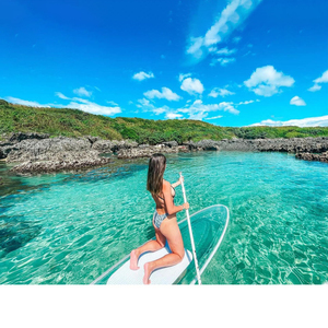 Tavole da sup trasparenti per laghi e fiumi sup Board trasparenti per surf sport acquatici - Product Image 5