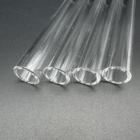Tubo de Cuarzo de Alta Pureza (99.999%), Visera Protectora Antirrayaduras con Forma de U y Resistencia a Altas Temperaturas