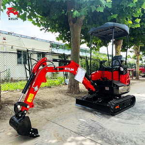 Mini-excavatrice compacte Kylin pour travaux utilitaires, aménagement paysager, construction et travaux de terrassement - Product Image 2