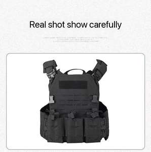 سترة تكتيكية آمنة أساسية مضادة للساكنة مضادة للحريق ومقاومة للماء ، بدلة حماية عاكسة من مادة النايلون - Product Image 6