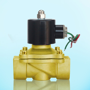 ROTK 2/2 moyen à action directe normalement fermé 3/8 "pouces Orifice 16mm en laiton bronze AC220V électrovanne - Product Image 3
