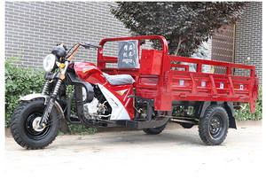 Tricycle à marchandises pour adultes à trois roues à essence à benne basculante motorisé avec cabine ouverte, vente chaude - Product Image 6