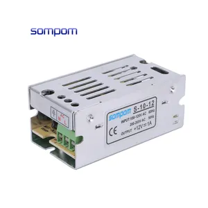 S-12-12 12V1A 12 Watt Universal Power Transformer Driver for LED Light Driver for 3D Printer with CE RoHS FCC Certification