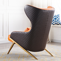 Fauteuil luxe moderne, fauteuil de loisirs, pour salon, chambre à coucher, Patio, balcon, loisirs