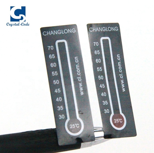 Printing Custom Temperature Indicator Heat Color Changing Label