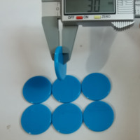 Jetons de jeu de société personnalisés, impression par transfert thermique, jetons circulaires en plastique pour jeu de société en Bakgammon
