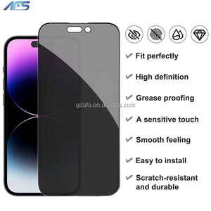 AFS 180 riêng tư chống gián điệp nhìn trộm điện thoại di động 9H Tempered Glass bảo vệ màn hình cho iPhone 17 16 15 14 13 12 XR XS 8 Pro Max - Product Image 2
