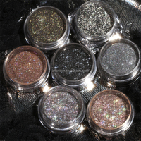 Nueva Sombra de Ojos Brillante con Purpurina, Pigmento de la Serie Oscura, Marca Privada, Polvo de Hadas, Diamante Metálico, Sombra de Ojos en Polvo Suelto