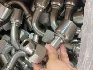 Conexion Krimpbare Cara Plana 1/2 Een 1/2 8g8fforx90 (66i) Slang Ferrule Fittingen - Product Image 3