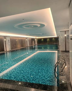 Mosaico de Vidrio Cuadrado Azul Celeste Moderno con Diseño Gráfico para <span class=keywords><strong>Piscinas</strong></span>, Habitaciones, Apartamentos <span class=keywords><strong>y</strong></span> Villas, Precio de Fábrica - Product Image 6