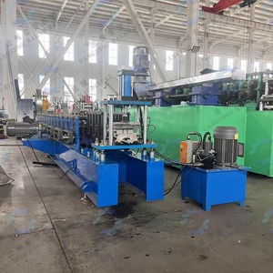 Machine de formage de portes roulantes résistantes au vent en acier inoxydable contrôlée par PLC avec moteur haute puissance - Product Image 2