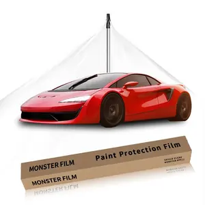 Ppf Paint Protection Car Film Ppf Transparent Anti-yellowing Sand Proof Tpu Ppf 10mil 5*50FT Carton Package Body Lubrizol Tpu Gm