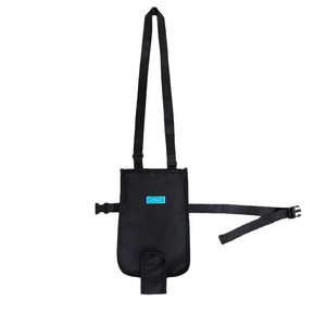 Sac à urine pour personnes âgées, drainage dissimulé, sac médical portable à bandoulière, protection des mollets, matériau en nylon - Product Image 4