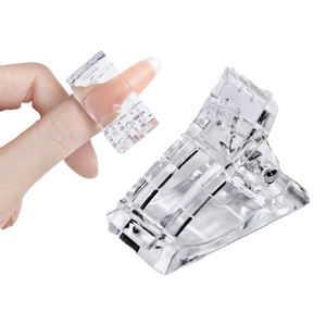Clip de fixation d'<span class=keywords><strong>ongle</strong></span>, clip d'<span class=keywords><strong>ongle</strong></span> à main non pressant, outil auxiliaire de colle d'extension rapide <span class=keywords><strong>pince</strong></span> de coquille de cristal d'<span class=keywords><strong>ongle</strong></span> - Product Image 1