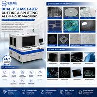 Machine de découpe laser JINGWANG 30W 50W 70W 90W 100W 200W à puissance réglable, double laser Y, pour verre, 220V, haute sécurité