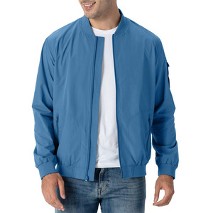 Premium Quality <b>Men</b> <b>Nylon</b> Autumn Winter Slim Fit <b>Men's</b> Bomber <b>Jacket</b> High Quality Casual Style Customized Logo <b>Men</b> Bomber <b>Jacket</b> - Product Image 1