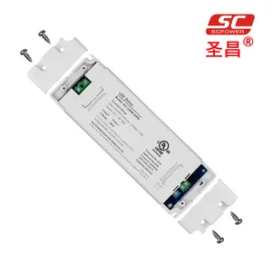 12V 24V 36V 48V PF 0.99 Non Dimmable Constant Voltage 60W Led Driver For Ceiling Light