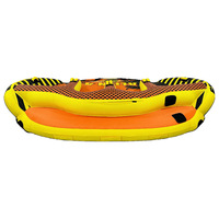 Vente directe usine : Bouée gonflable tractable style yacht, à profil bas, avec coussin d'air pour le surf, 1-2 passagers