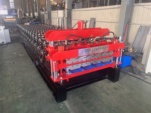 2024 hai lớp ibr tấm lợp tráng men nhôm loại phổ biến tạo thành máy ibr cuộn hình thành máy móc - Product Image 4