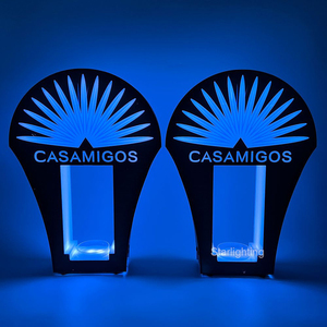 Rechargeable LED <strong>CASAMIGOS</strong> Sign Tequila Acrylic LED <strong>Bottle</strong> Presenter Glorifier VIP Display champagne for Nightclub Lounge - Product Image 4
