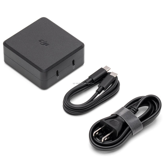 JHDJI 100W USB-C Power Adapter Fast Charge Intelligent Flight Drone Battery Remote Controller Mobile Devices Includes Package