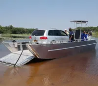 30ft 9m aluminium 5 tonnes de charge utile île espérant vitesse cabine travail bateau bateau péniche de débarquement à vendre