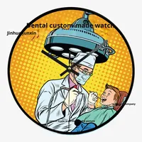 Jam Dinding Ruang Tamu Plastik Modern Desain Dekoratif Wajah Kustom Grosir, Jarum Kuarsa Analog, Baterai, Tampilan Analog
