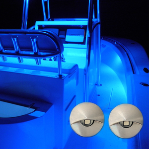 <span class=keywords><strong>Spot</strong></span> LED d'extérieur encastré IP67 12V basse tension étanche mini demi-lune pour marches - Product Image 3