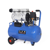 Compresseur d'air industriel portable 70/100/150L 3hp à entraînement par courroie, type à vis V-0.25/8, moteur à essence refroidi par air