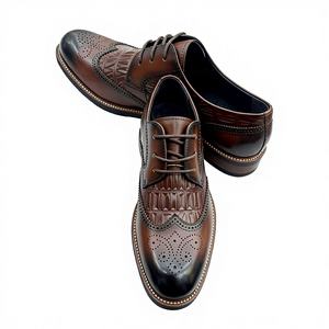 Nuove Scarpe Eleganti Autunnali da Uomo in Pelle di Vacchetta Impermeabili per Affari e Matrimoni - Product Image 3