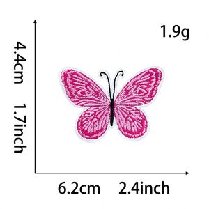 Iron on Childlike <b>Sequined</b> Rainbow Dinosaur Astronaut butterfly Game Day Embroidery Patch Decorative Patches for Clothing <b>Bag</b> - Product Image 4