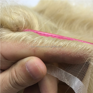 <span class=keywords><strong>Prothèse</strong></span> crânienne naturelle Médicale Mono Top Lace Front Cuticule alignée Cheveux bruts humains vierges Perruques blondes Femmes pour l'<span class=keywords><strong>alopécie</strong></span> - Product Image 2