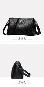 กระเป๋าโท้ทลำลองสำหรับผู้หญิงกระเป๋าถือหรูหรามีซิปปิดแบบนุ่มทนทานใหม่ล่าสุด - Product Image 4