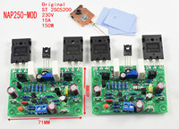 NAIM NAP250 15V-40V MOD stéréo puissance amplificateur Audio HIFI carte amplificateur ST-2SC5200 son amplificateur 80W Kits de bricolage