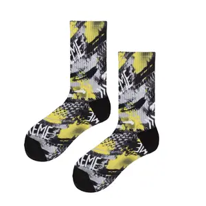 Men's Comfortable Custom Logo Stocking Printing Design Your Own Sublimation Socks