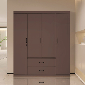 Armadi e Guardaroba in Acciaio, <span class=keywords><strong>Cabina</strong></span> <span class=keywords><strong>Armadio</strong></span> <span class=keywords><strong>con</strong></span> Organizzatore per Vestiti, Guardaroba in Metallo Resistente - Product Image 2