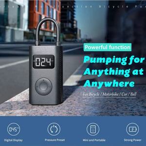 Mini compresseur d'air portable sans fil automatique 150 PSI 2000 mAh avec lumière LED pour gonflage de pneus - Product Image 2