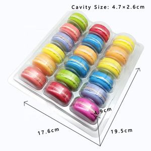 <span class=keywords><strong>Macaron</strong></span> kapaklı ambalaj için 10,12, 18,20, 35 ve 50 macarons - Product Image 3