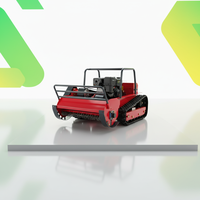 Mesin Pemotong Rumput Flail Zero-turn Self-propelled Lebar Pemotongan Luas Harga Terjangkau Penyangga Pengangkat Dapat Disesuaikan OEM