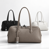 Sac à main élégant et luxueux pour femme, en cuir PU, doublure en polyester, fermeture éclair, imperméable, pour le quotidien, le bureau, les trajets domicile-travail, les courses
