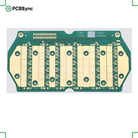 PCBSync Rogers RT/duroid 5880 0.5mm 1oz Or dur 2 couches Carte RF à perte ultra-faible