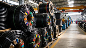 Câble d'alimentation MV à 5 conducteurs en cuivre <span class=keywords><strong>de</strong></span> 25 mm, isolation XLPE, protection par armure - Utilisation industrielle, indice <span class=keywords><strong>de</strong></span> protection IP54, normes internationales - Product Image 6