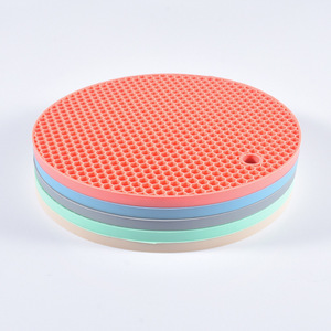 <b>Silicone</b> Trivet Mats Hot <b>Pads</b> Spoon Rest Multipurpose Trivet for Hot Dishers Heat Resistant Food Grade <b>Silicone</b> Set of 5 - Product Image 2